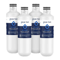 Glacier Fresh water filter cartridges, 4-pack, white with blue labels and caps
