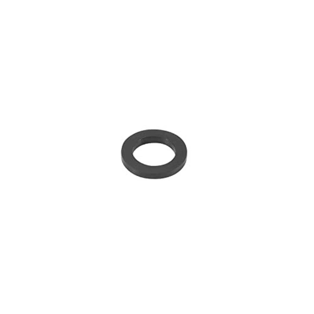Single black circular gasket seal for floor jack hydraulic repair kit