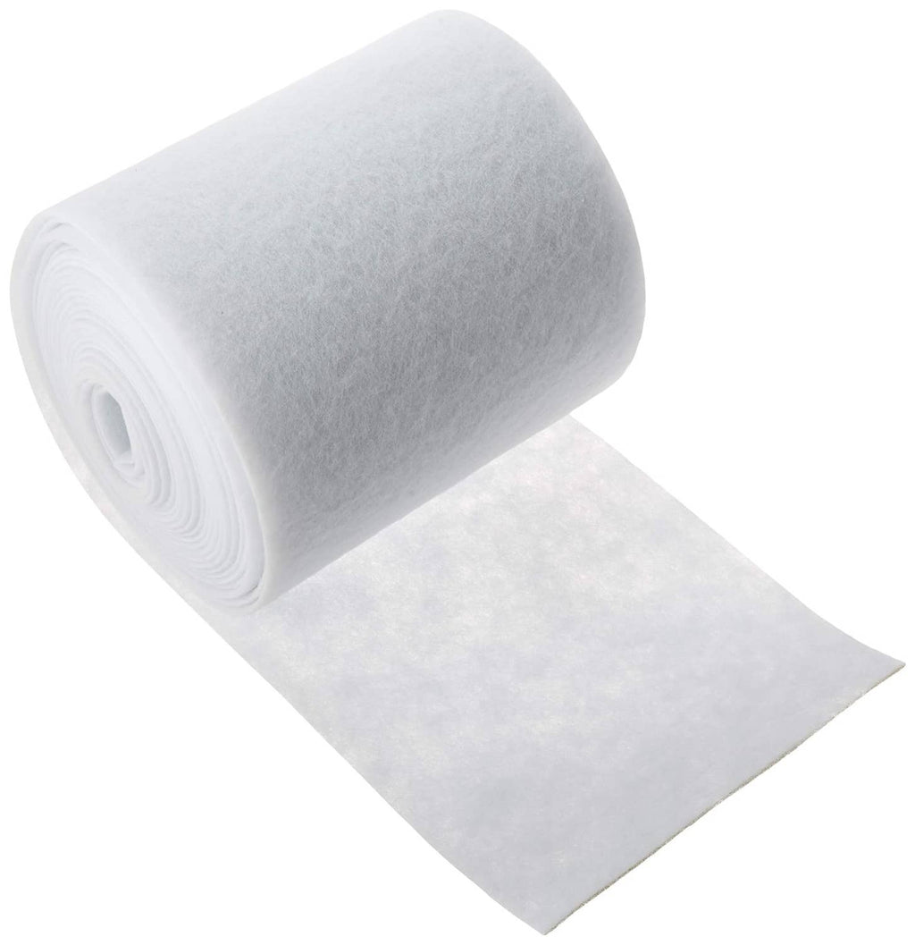 AC air conditioner filter roll, light gray felt sheet section