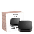 Aqara Hub M3 smart home hub, black tabletop bridge with rounded base and top