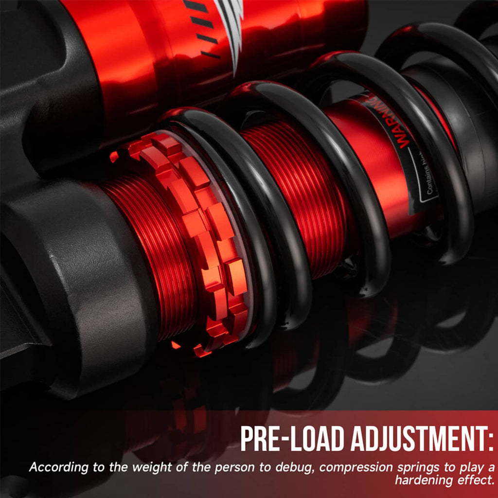 RivetOak Replacement Front Coil-Over Shocks Fit for Polaris Ranger RZR 170, RZR 170 09-21