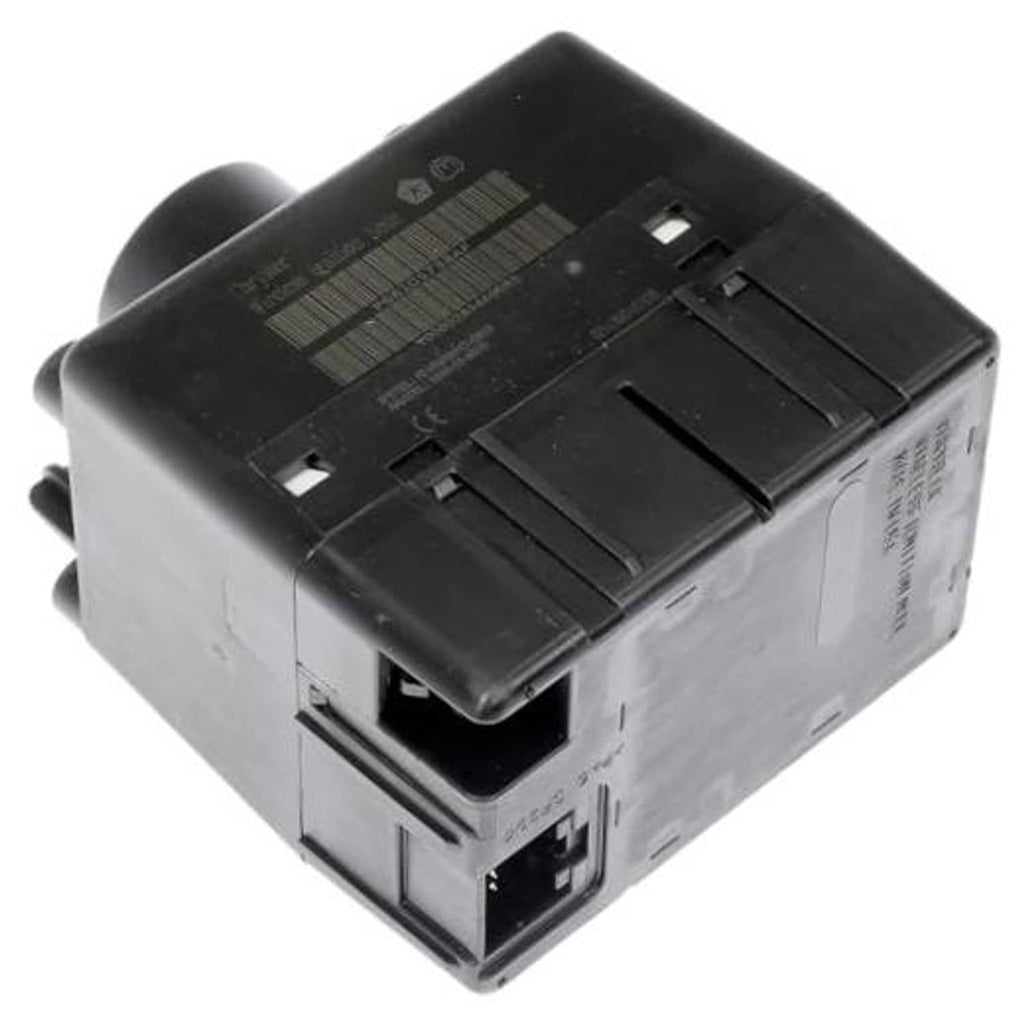 Wireless ignition node module with black top cover and wiring connectors