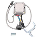 Ignition control module assembly with gray wiring harness and electrical connectors