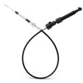 Transmission shift cable with black housing and metal ends