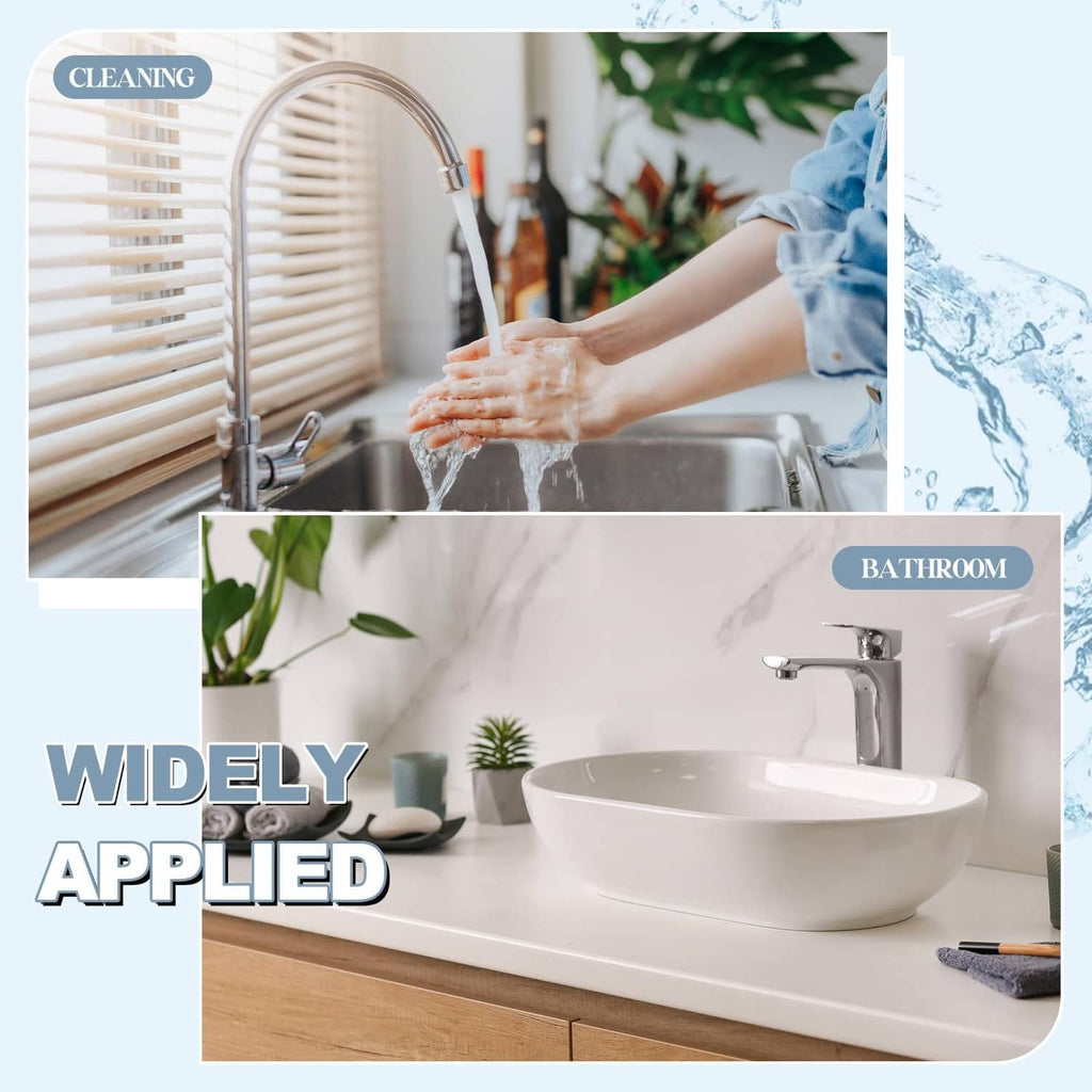 Bathroom sink overflow pipe with silver tube and black rubber mounting