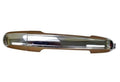 Chrome exterior right-side door handle with sleek curved lever