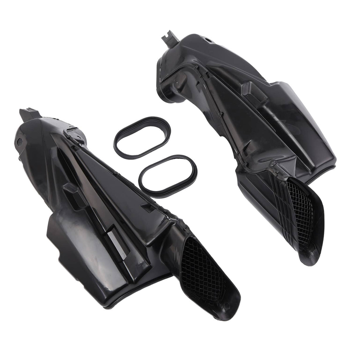 Black intake duct pair with two included O-ring seals