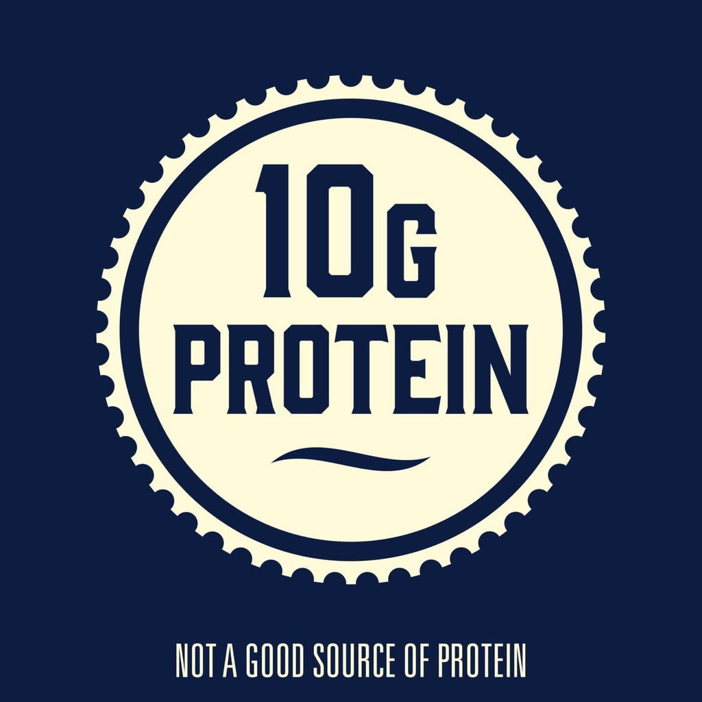 Swanson bone broth 10g protein seal with note: not a good source of protein