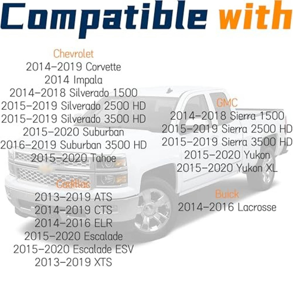 Compatible vehicle list graphic overlay for power seat switch module