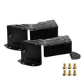 Mejiao 2-pack black deck spindle pulley belt guard covers with mounting screws