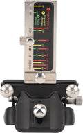 Chisel sharpening honing guide with black base and adjustable angle scale ruler