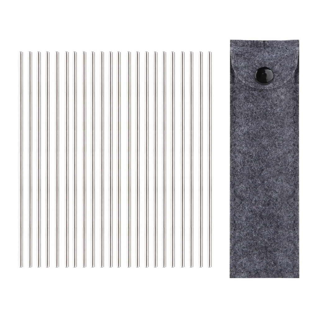 Stainless steel blocking board needle pins with felt backing strip