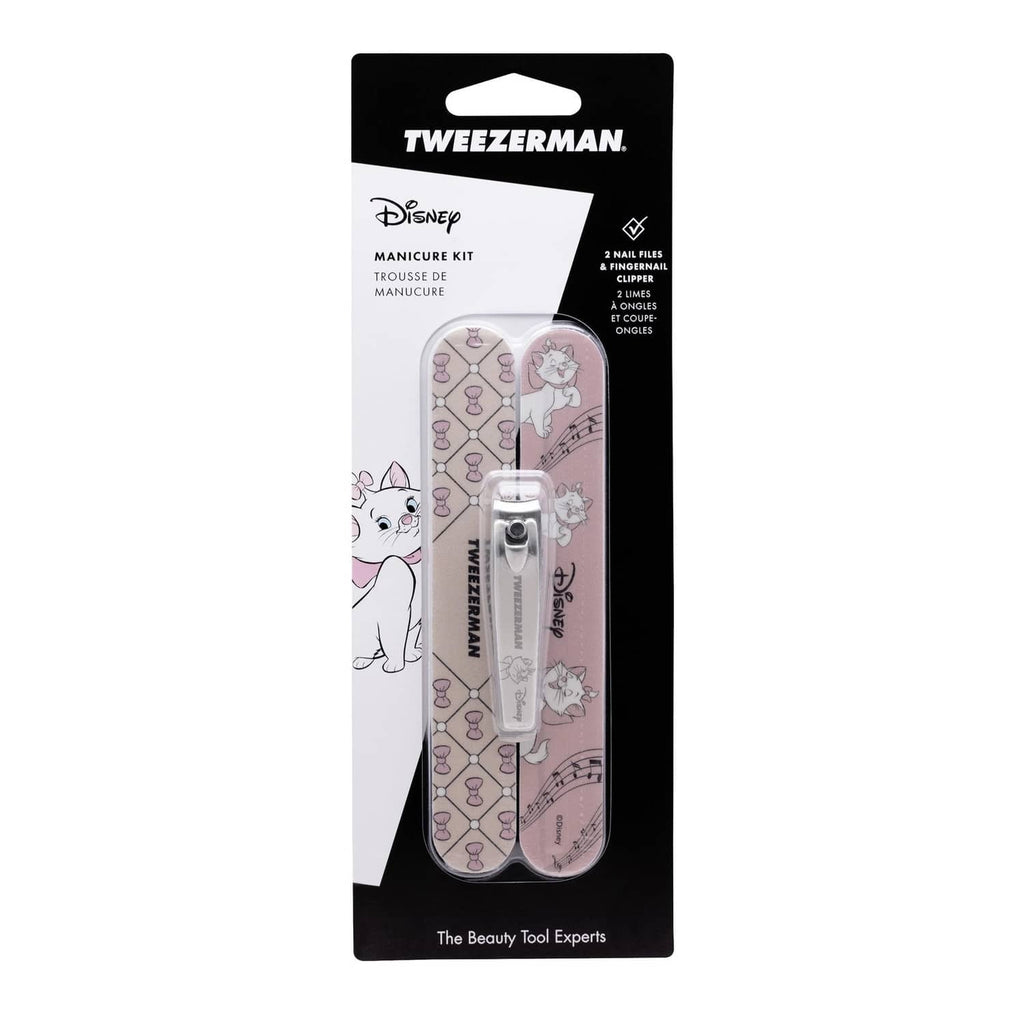 Tweezerman Disney The Aristocats manicure kit package with nail clipper