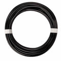 Black PU air hose tubing coil, 32.8 ft length