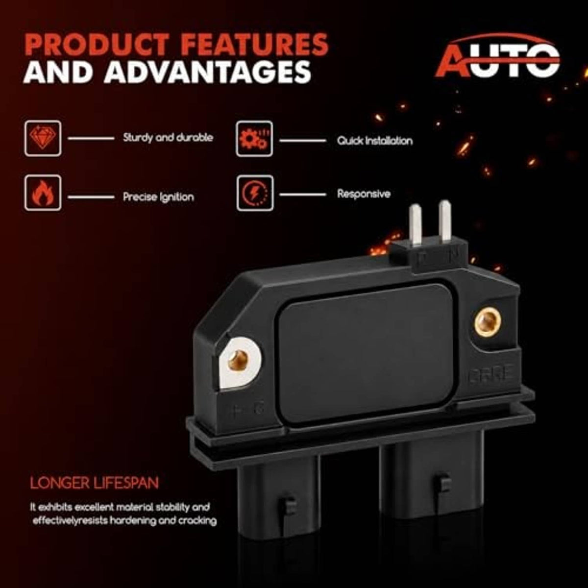 Ignition control module with feature callouts for control, protection, and ignition
