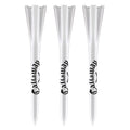 White golf tees with Callaway logo, 2.75-inch stems and cup heads (pack of 30)