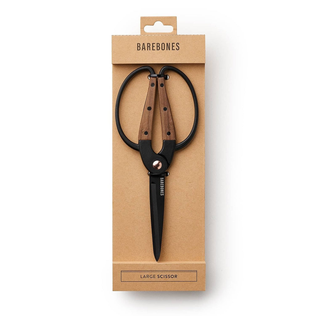 Dual grip large garden shears in retail box with Barebones packaging and loop handles