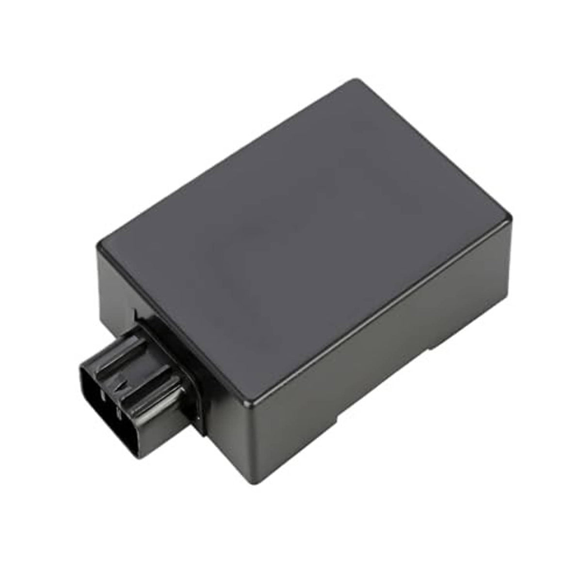 CDI ignition control box with front harness plug, dark gray rectangular casing