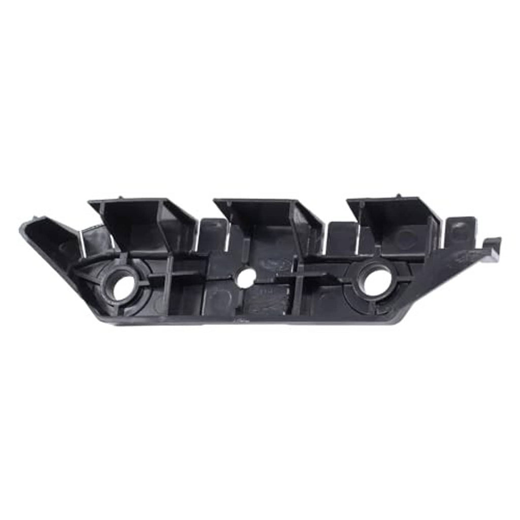 Front bumper bracket retainer underside, dark plastic with circular openings and clip tabs