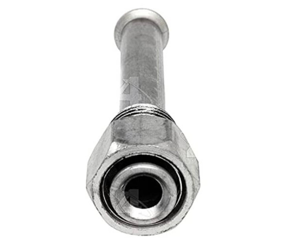 Quick-connect coupler inlet with hex housing and round internal port