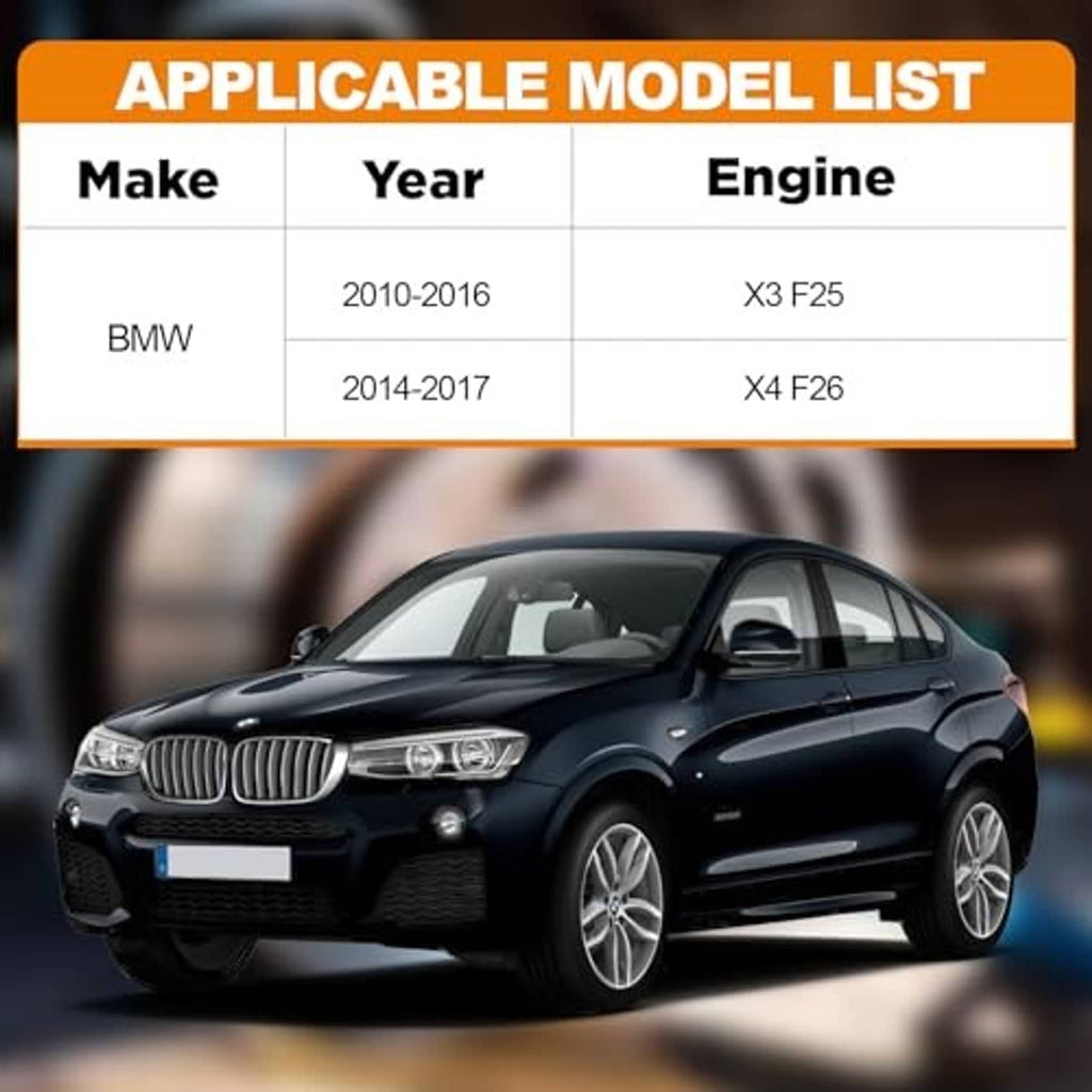 Beige interior door handle pull trim set shown with compatible BMW vehicle