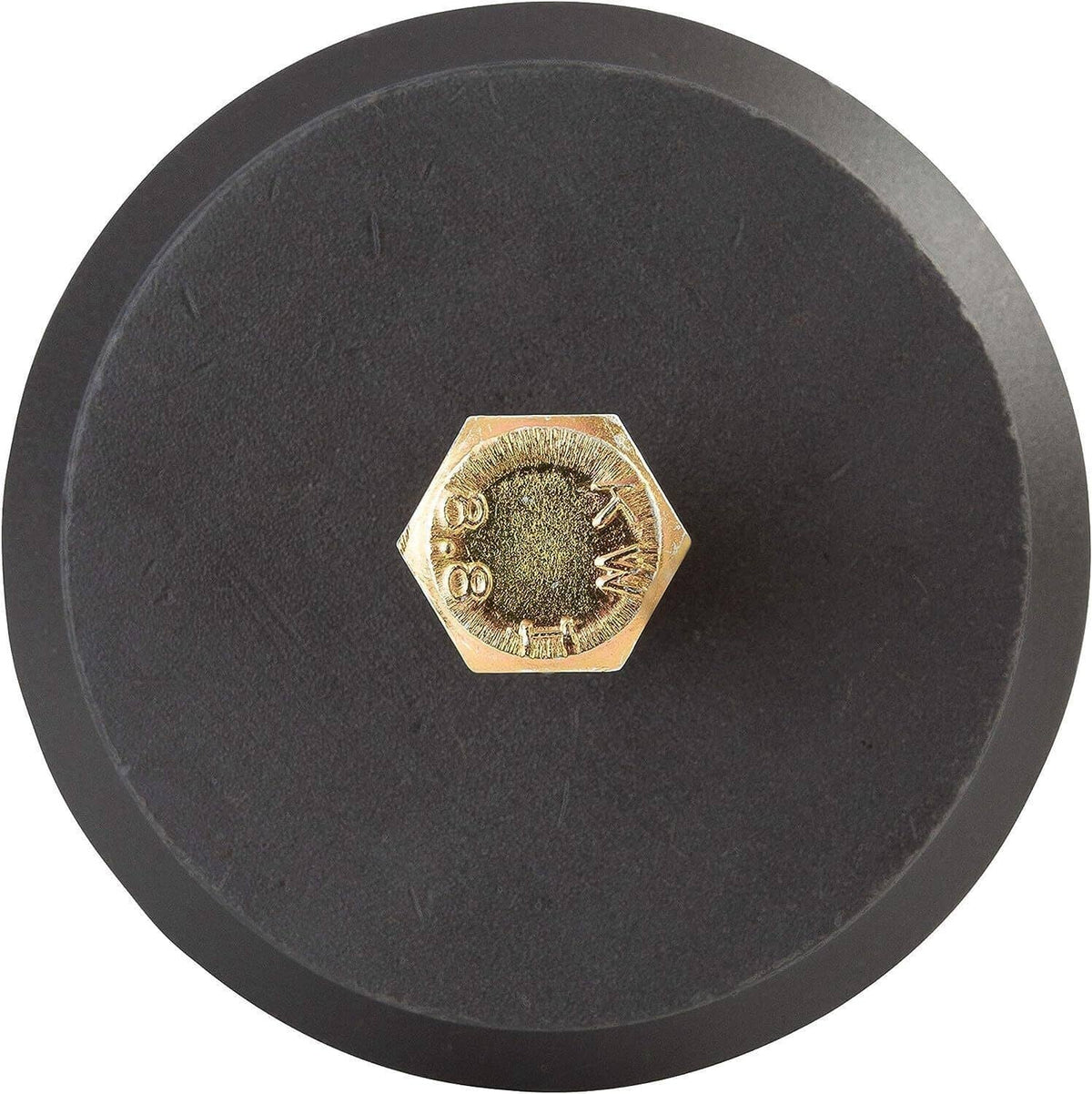 Harmonic balancer puller plate with gold hex head center bolt