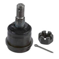 Front upper suspension ball joint kit with black rubber boot and threaded stud