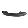 Textured black exterior door handle with integrated mounting peg, front right passenger side