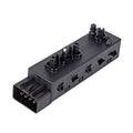 Passenger-side power seat switch with control buttons and wiring connector