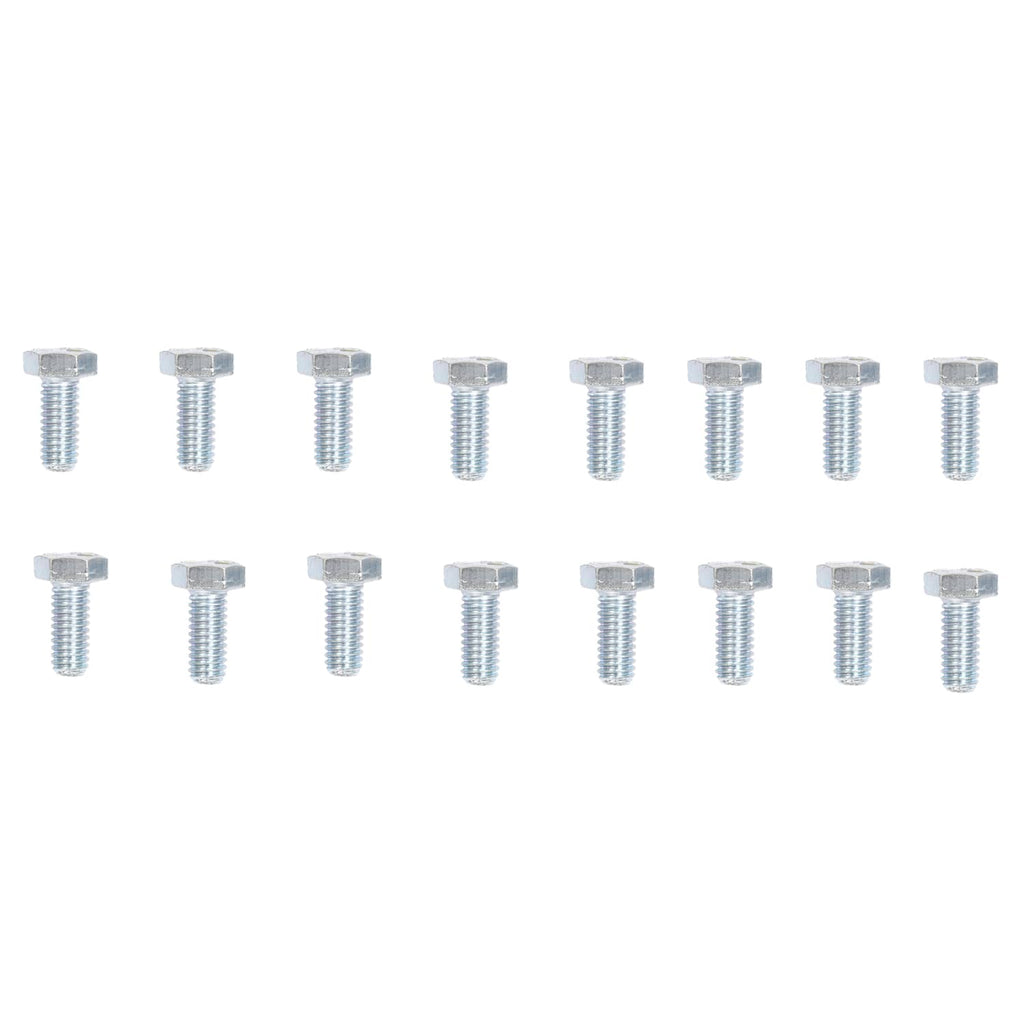 Pack of silver mounting screws for seat installation