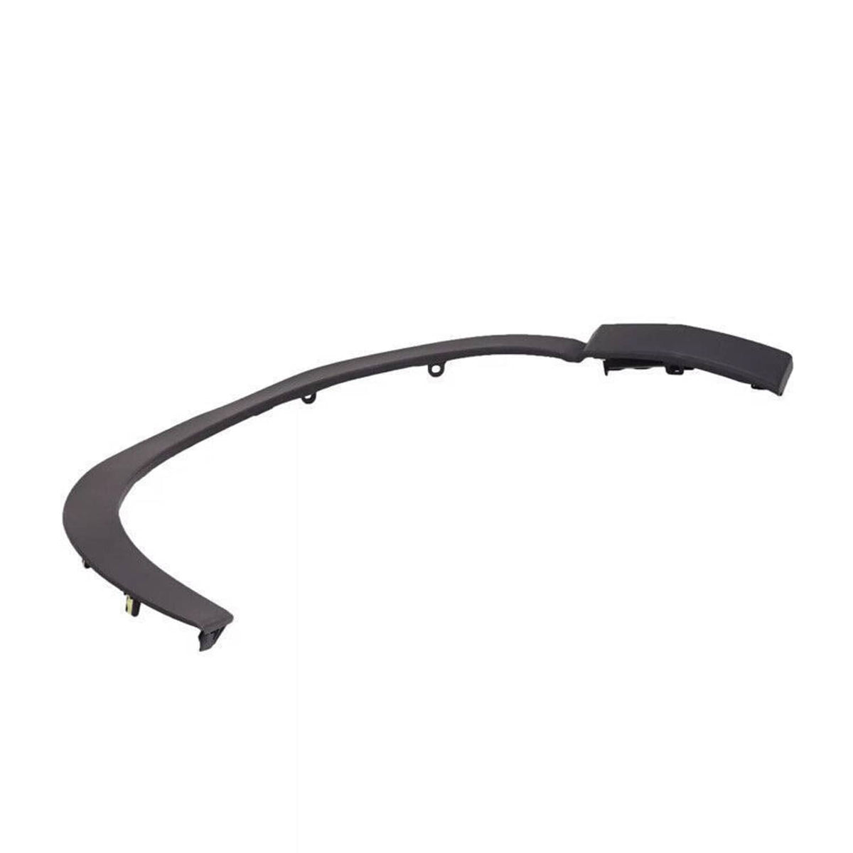 Set of black fender trim arcs with multiple mounting clips