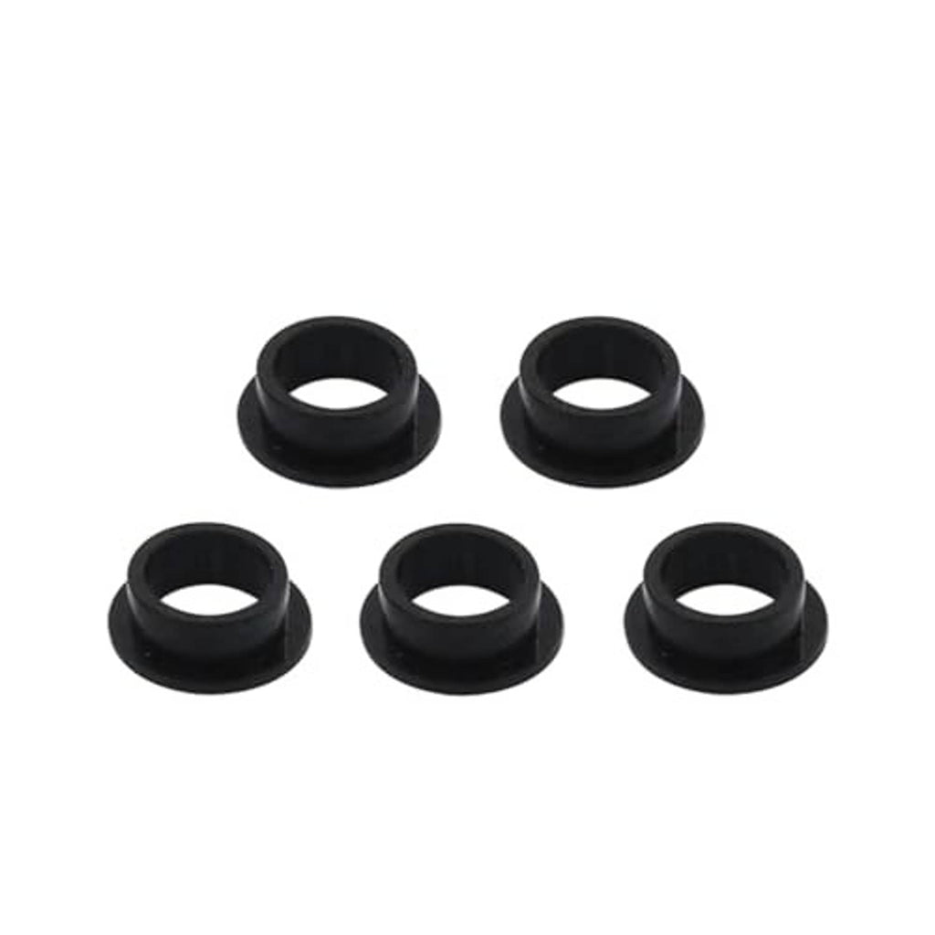 Set of five black rubber ring seals for transmission pressure switch rebuild kit