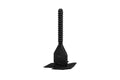Tile leveling system black baseplate with threaded screw post