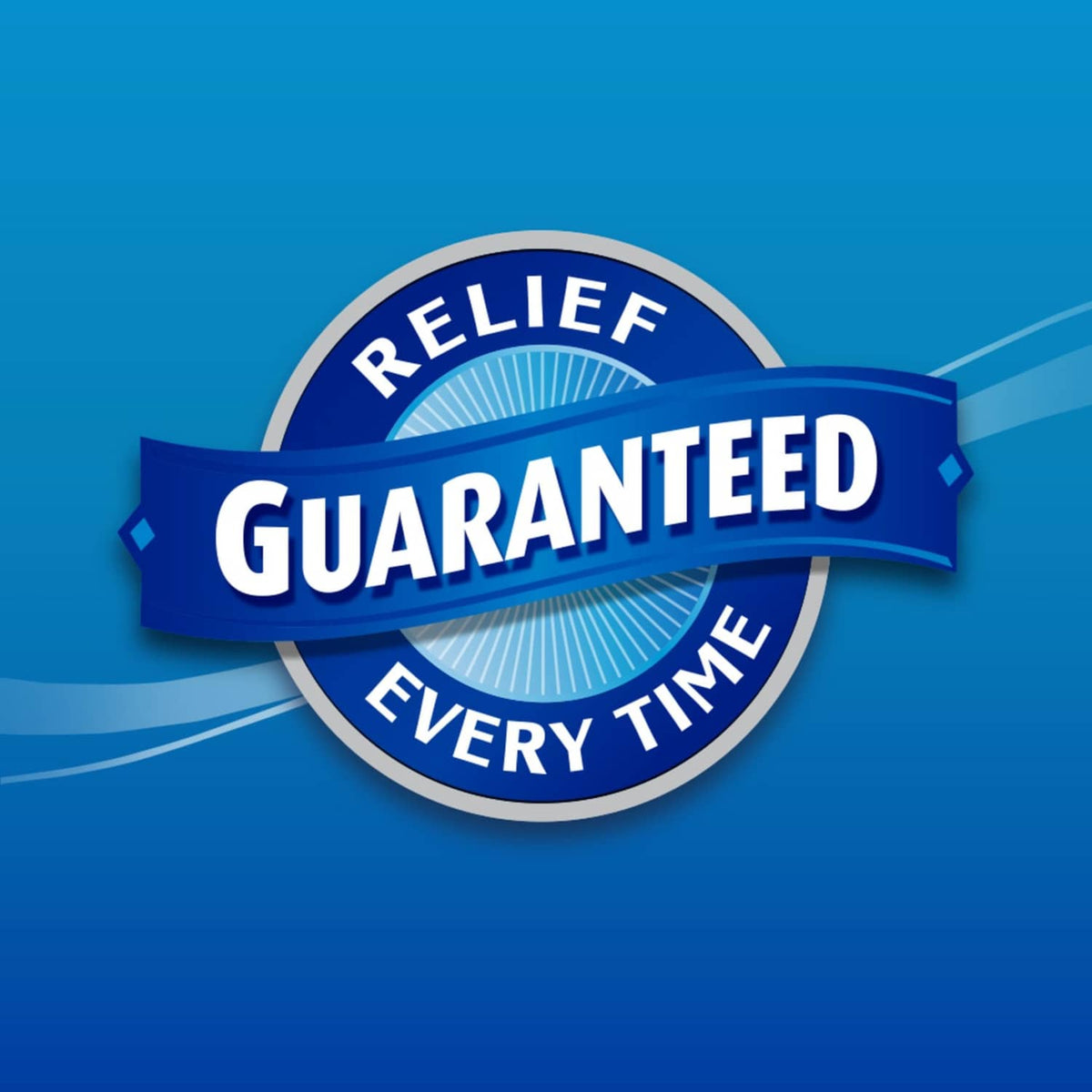 Guaranteed every time relief badge for Ex-Lax maximum strength