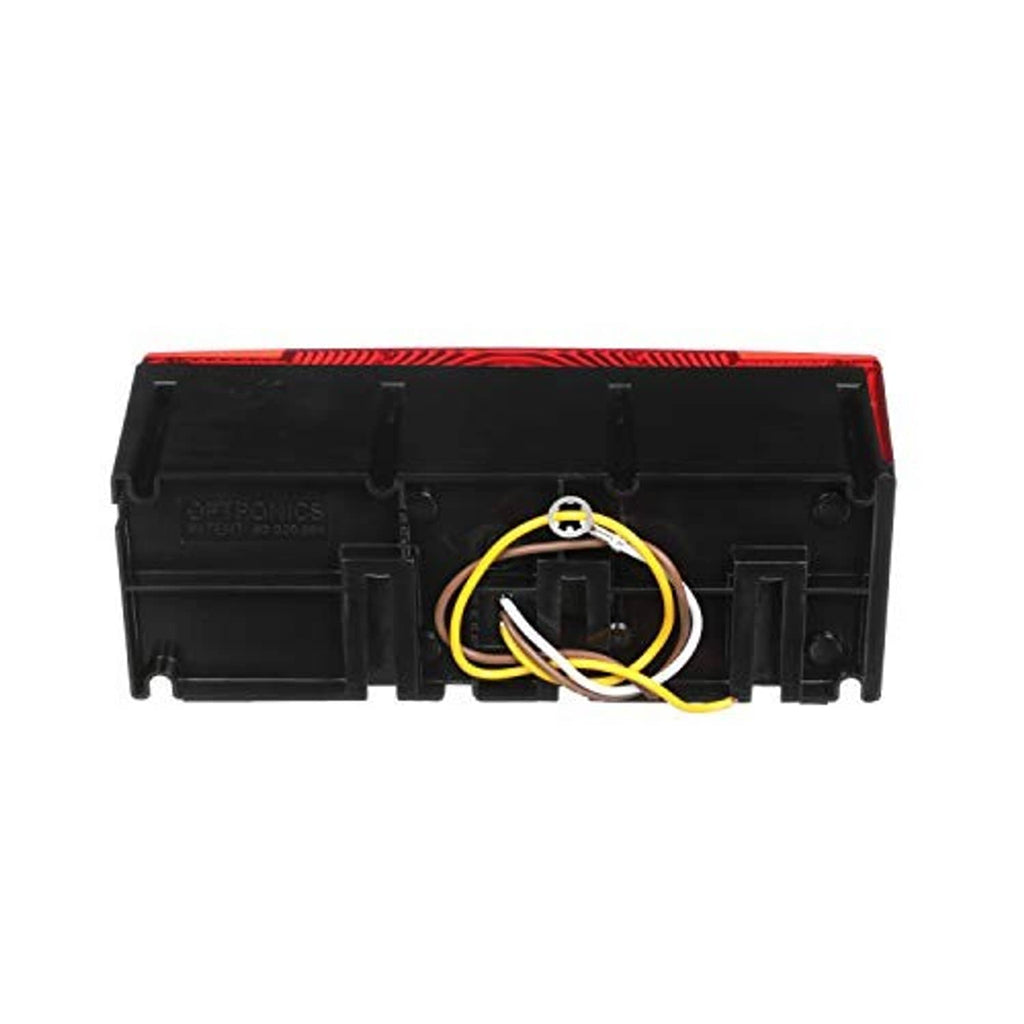 Tail light housing underside with wiring harness, connector, and mounting points