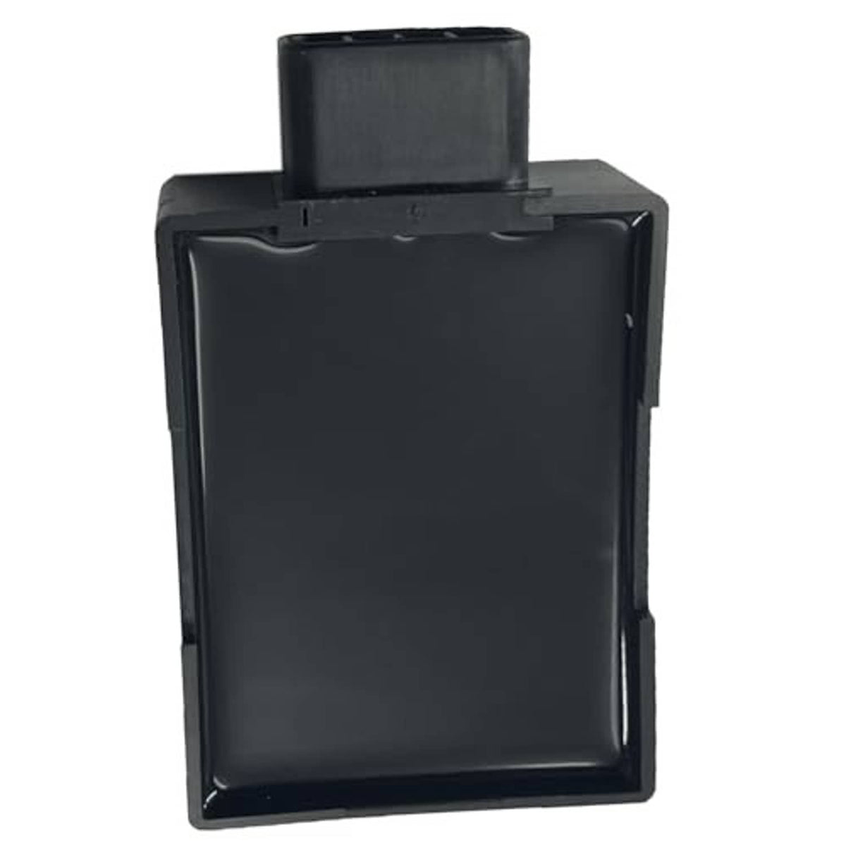 CDI box ignition module with front housing and top electrical terminal