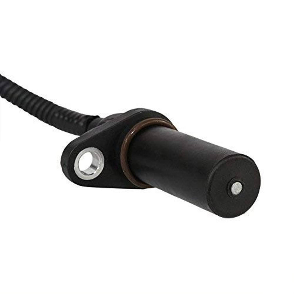 Crankshaft position sensor mounting bracket and circular sensor housing