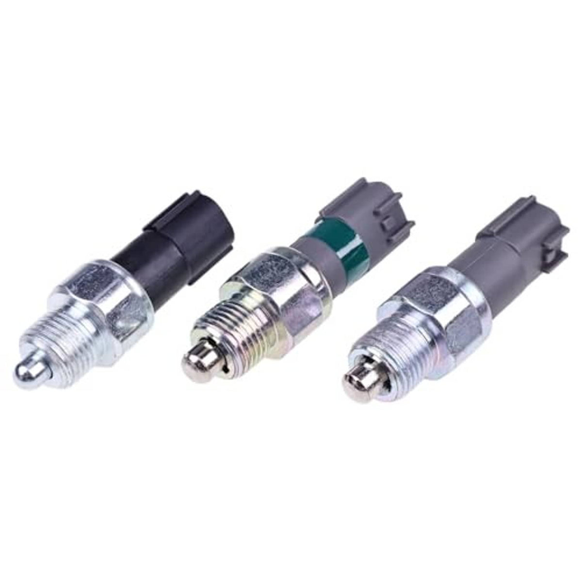 4WD transfer case neutral position sensor kit: three switches with black housings and pins