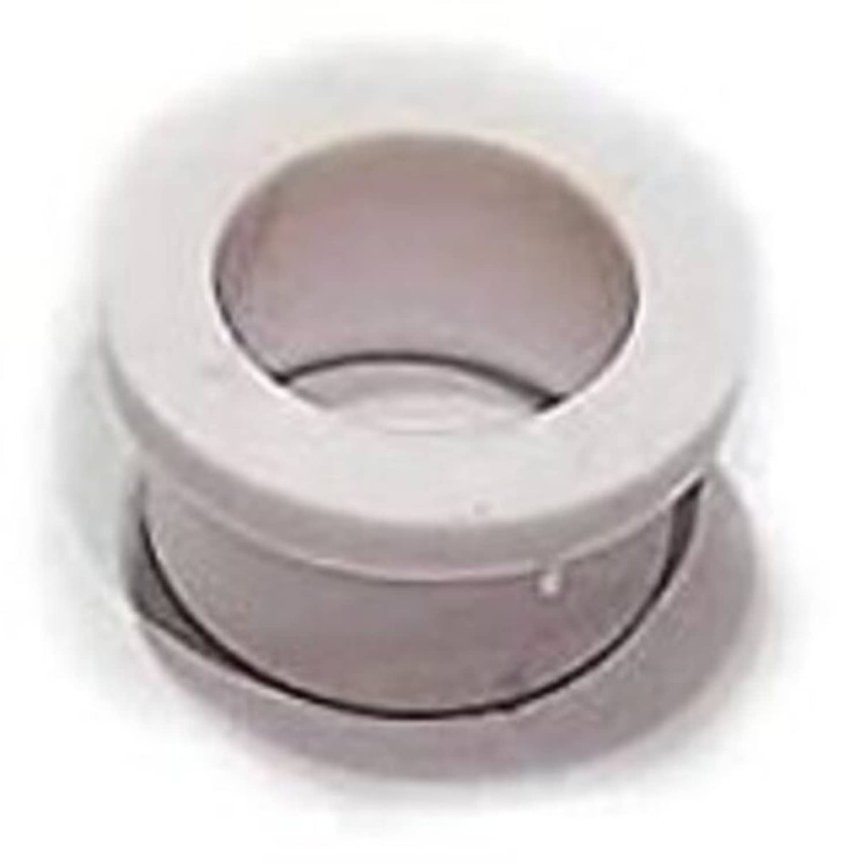 Manual transmission repair bushing, light gray with dark sealing ring