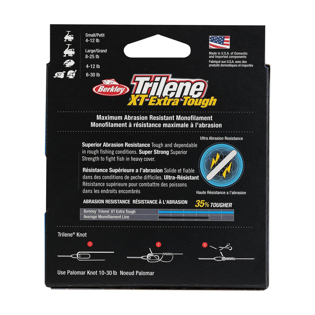 Fishing line box back panel with abrasion resistance and fishing use tips