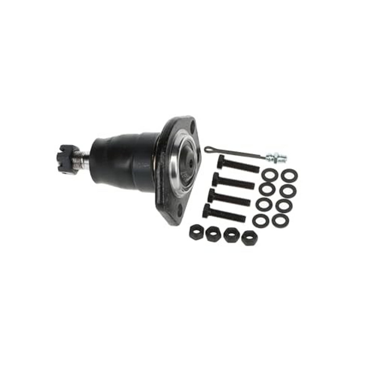 Front upper suspension ball joint with hardware kit: bolts, washers, and nuts