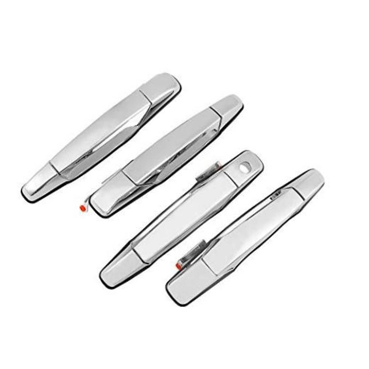 4-piece chrome exterior door handles for front/rear driver and passenger