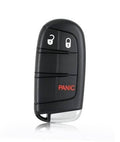 Black 3-button proximity key fob with lock, unlock, and red PANIC button