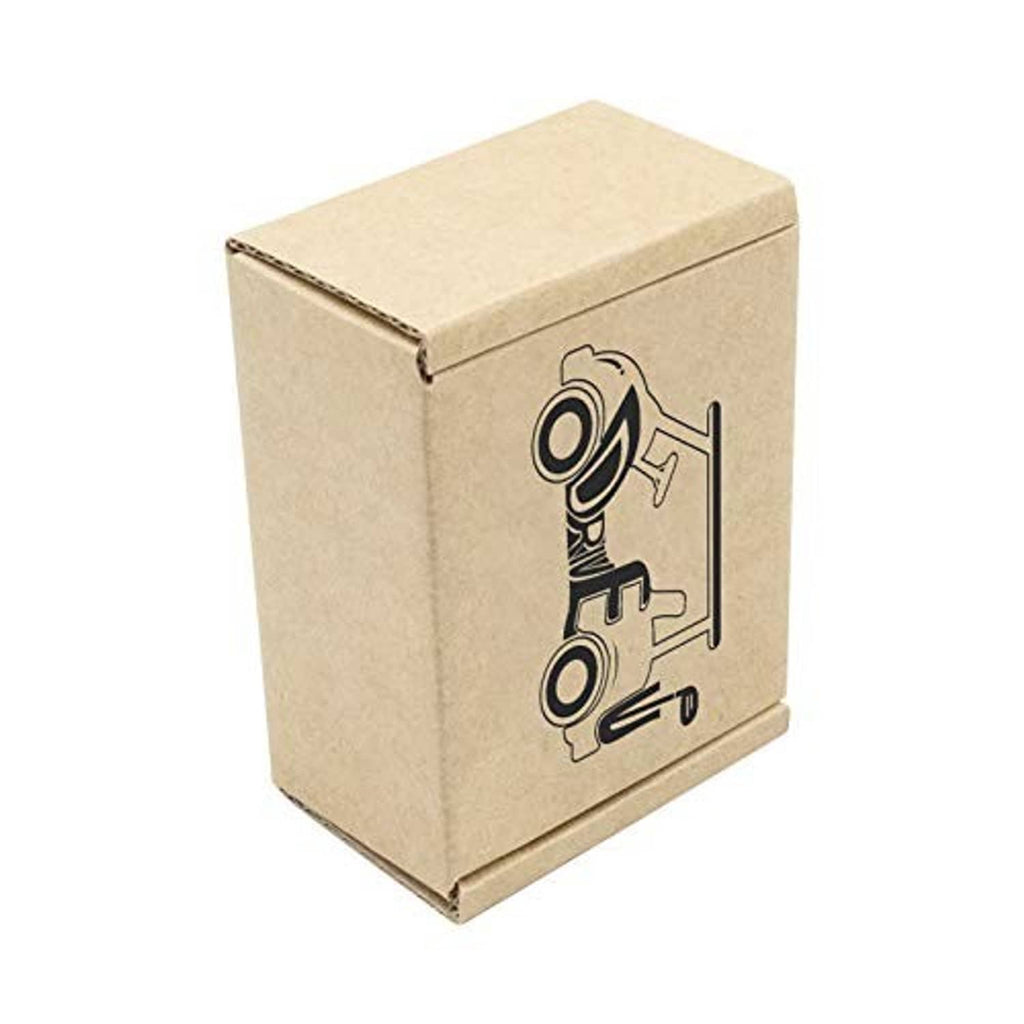 Cardboard micro switch 4-pack box with printed icon