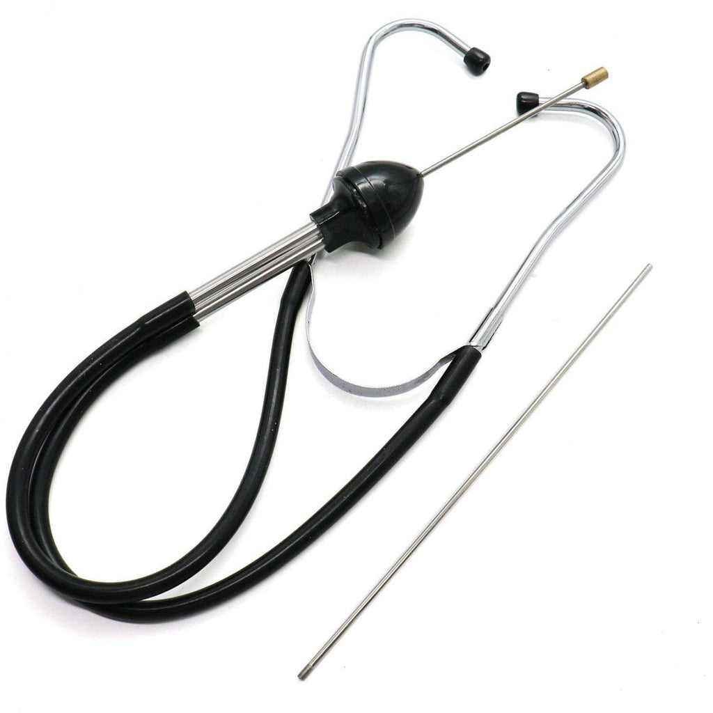 RivetOak Garnish Gripper Mechanic's Stethoscope Automotive Engine Diagnostic Black
