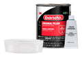 Bondo original body filler kit with cream hardener squeeze bottle and storage tub