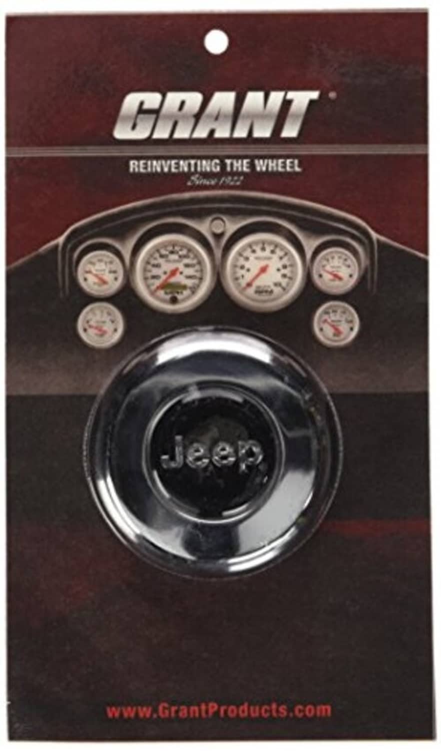 Grant wheel kit product card featuring Jeep steering wheel center