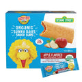 Organic sunny days snack bar box with apple bar and matching snack pouch.