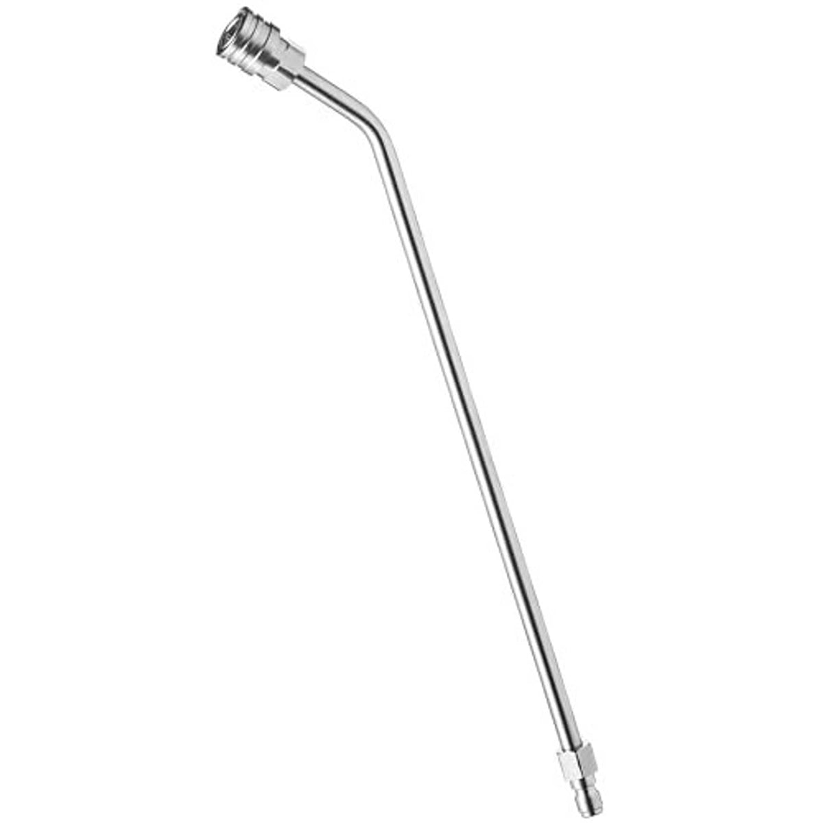 30-degree curved pressure washer wand extension with connector ends