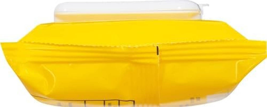 Preparation H medicated hemorrhoidal wipes side view of yellow pouch
